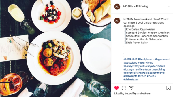 marketing ideas for apartments and Multifamily marketing examples of how to stop the scroll on Instagram