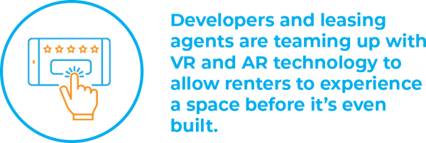 Developers and leasing agents are teaming up with multifamily technology providers to allow buyers to experience a space before it’s even built.