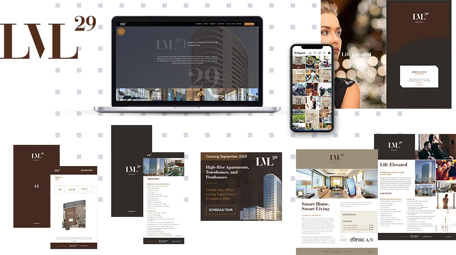 Take NE Development as one example. NE Development is a premier multifamily developer in the North Dallas area. Their high-rise project in Dallas’ exploding Legacy West area, LVL 29, offers luxury living like no other. Criterion.B has worked with NE Development from the early phases of the project to the high-rise coming on line in early 2019 — through to today.