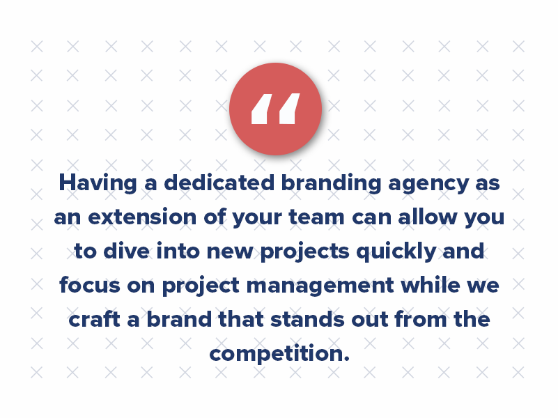 Having a dedicated branding agency as an extension of your team can allow you to dive into new projects quickly and focus on project management while we craft a brand that stands out from the competition and naturally attracts residents.