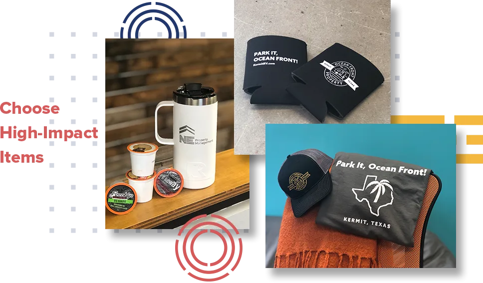 Once you have your budget in place, it's time to decide which trade show promotional products will have the most impact for your money. High-impact items can include things like custom tote bags, reusable water bottles, and branded phone chargers. These items are not only useful for attendees but also have a longer lifespan than something like a flyer or brochure.