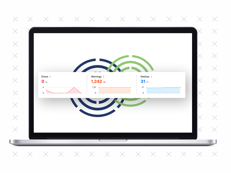 Semrush categorizes issues as Errors, Warnings, and Notices based on their severity. Delving into each category helps identify both major and minor issues that need fixing.