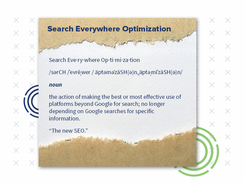 What’s the “new” SEO? It’s “search everywhere optimization.” This means we must take more ownership to optimize beyond Google.

SEO is evolving and you need to adapt to help maintain overall traffic levels through new ways of thinking and modern practices. 

Even Google’s Search Liaison, Danny Sullivan, said, “One of the ways to be successful with Google Search is to think beyond it.”