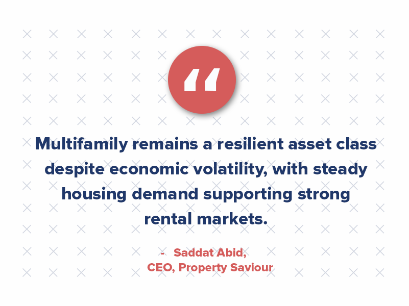 “Investors should prioritize sustainable upgrades and personalized experiences,” advises Saddat Abid, CEO of Property Saviour. “This not only boosts NOI but enhances property appeal and tenant satisfaction.”